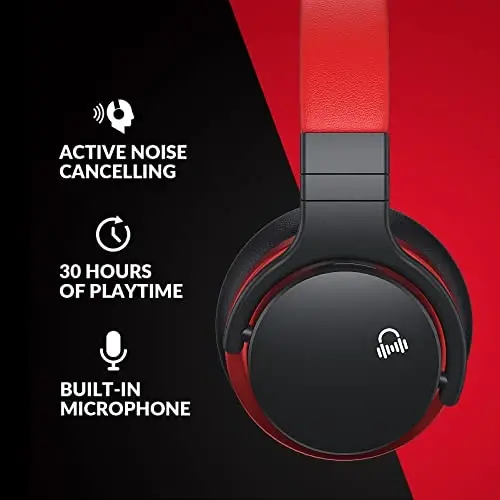 Million Sold Classic E7 Active Noise Cancelling Headphones with Upgraded HD Sound, Wireless Bluetooth Headphones Over The Ear Unequaled Comfort, Vivid Deep Bass, for Home Office Travel Birthday Gift - 2