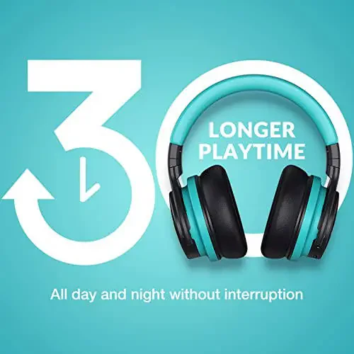 Million Sold Classic E7 Active Noise Cancelling Headphones with Upgraded HD Sound, Wireless Bluetooth Headphones Over The Ear Unequaled Comfort, Vivid Deep Bass, for Home Office Travel Birthday Gift - 6