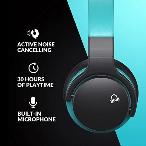 Million Sold Classic E7 Active Noise Cancelling Headphones with Upgraded HD Sound, Wireless Bluetooth Headphones Over The Ear Unequaled Comfort, Vivid Deep Bass, for Home Office Travel Gift-Pair - 2