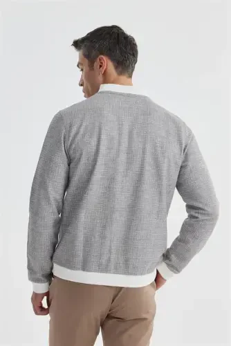 Moʻynali Slim Fit Paxtadan Tayyorlik Mavsumiy Palto - 4