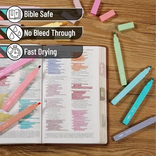 Mr. Pen- Aesthetic Highlighters, 10 pcs, Chisel Tip, Pastel Colors, Cute Highlighters Assorted Colors (Pack of 2) - 3