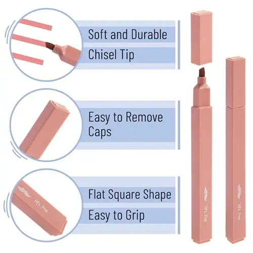 Mr. Pen- Aesthetic Highlighters, 10 pcs, Colorful, Chisel Tip, Cute Highlighters Assorted Colors, Bible Highlighters and Pens No Bleed, No Bleed Highlighters for Bible Pages No Bleed - 4