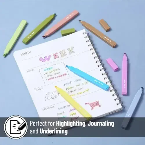 Mr. Pen- Aesthetic Highlighters, 8 Pack, Chisel Tip, Autumn Colors, Cute Highlighters Assorted Colors - 5