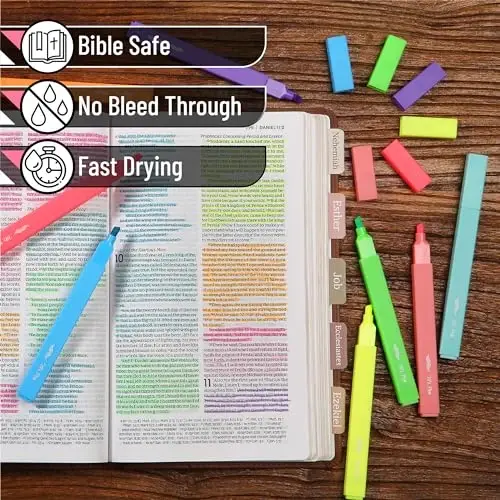 Mr. Pen- Aesthetic Highlighters, 8 pcs, Chisel Tip, Vibrant Colors, Cute Highlighters Assorted Colors, Back to School Supplies (Pack of 2) - 4