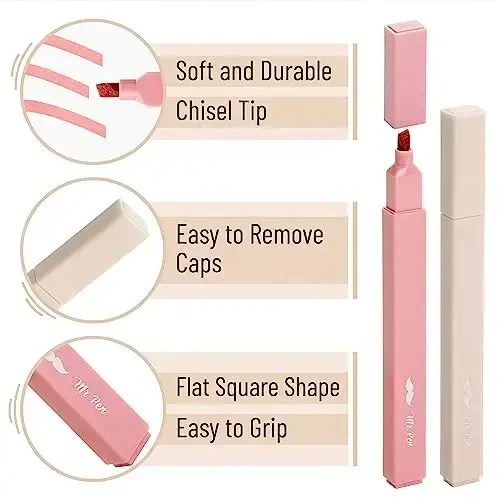 Mr. Pen- Aesthetic Highlighters, 8 pcs, Chisel Tip, Vintage Colors, No Bleed Bible Highlighter Pastel, Highlighters Assorted Colors - 5