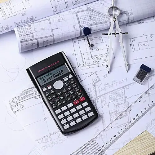 Mr. Pen Scientific 2 Line Calculator - Fraction & College Math Calculator for Students & Engineers - 6