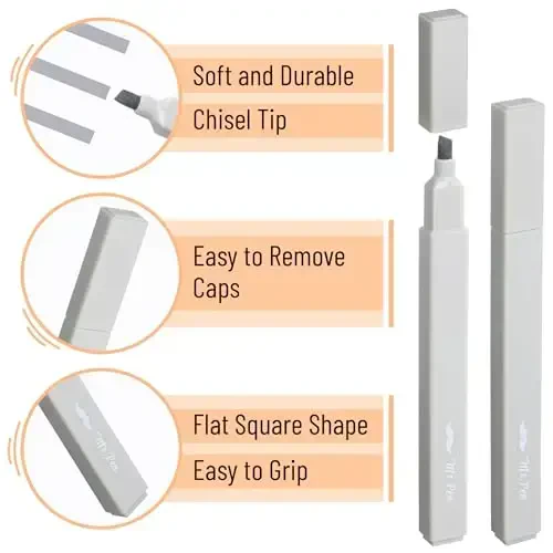 Mr. Pen- Estetik Highlighters, 8 Pack, Chisel Tip, Moss Garden, Yoqimli Highlighterlar Assortiment Ranglar, Maktabga qaytish uchun materiallar - 4