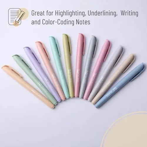 Mr. Pen- Highlighters, 12 Pack, Chisel Tip, Earthy Colors, Highlighters Assorted Colors - 4