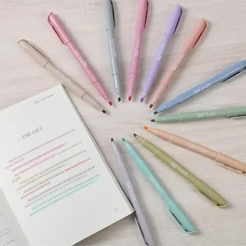 Mr. Pen- Highlighters, 12 Pack, Chisel Tip, Earthy Colors, Highlighters Assorted Colors - 5
