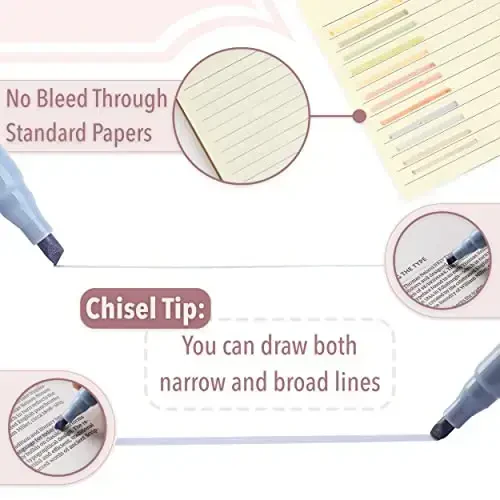 Mr. Pen- Highlighters, 12 Pack, Chisel Tip, Morandi Colors, Highlighters Assorted Colors - 4