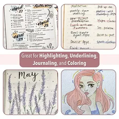 Mr. Pen- Highlighters, 12 Pack, Chisel Tip, Morandi Colors, Highlighters Assorted Colors - 6