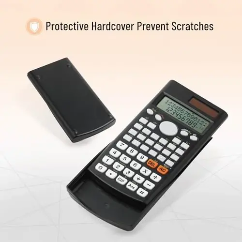 Mr. Pen Ilmiy Kalkulyatorlari - 24 dona, 2 qatorli, Kasr va Statistika Kalkulyatorlari maktab, kollej va o'rta maktab uchun - 6