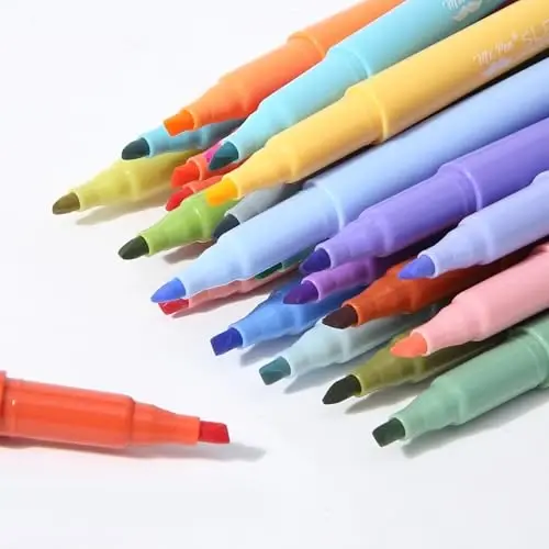 Mr. Pen- Pastel Highlighters, 24 Pack, Chisel Tip, Colorful, Cute Highlighters Assorted Colors, Quick Drying, Smear Resistant - 6