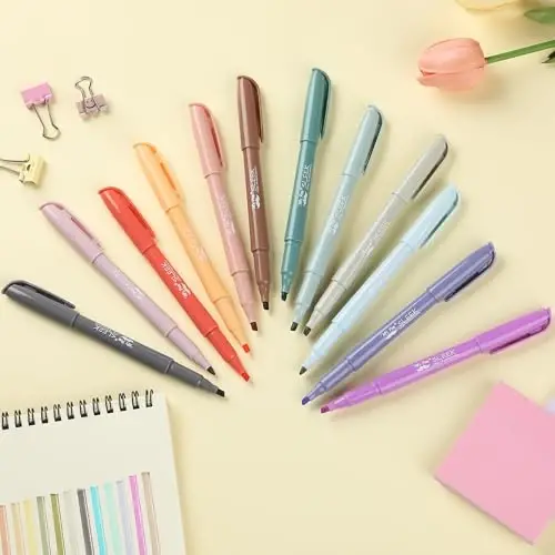 Mr. Pen- Pastel Highlighters, 36 Pack, Chisel Tip, Colorful, Cute Highlighters Assorted Colors, Quick Drying, Smear Resistant - 5