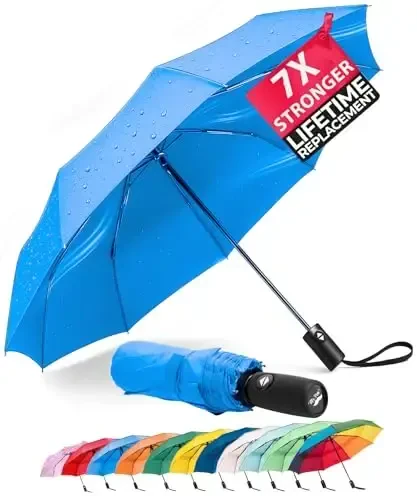 Mr. Pen- Windproof Travel Umbrella, Automatic Umbrellas for Rain, Compact - 6