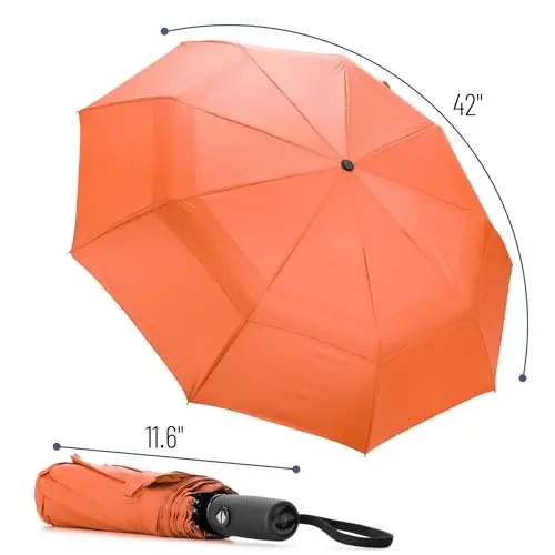 Mr. Pen- Windproof Travel Umbrella, Automatic Umbrellas for Rain, Compact - 1