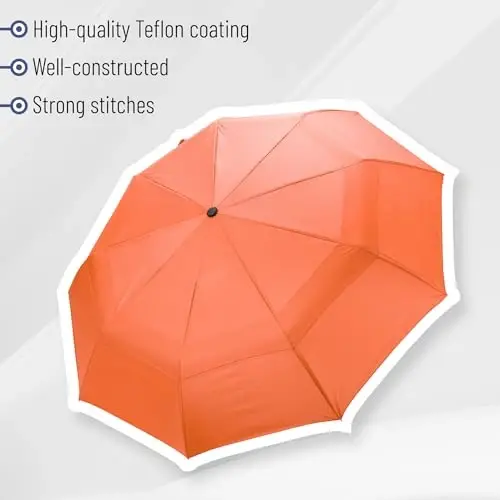 Mr. Pen- Windproof Travel Umbrella, Automatic Umbrellas for Rain, Compact - 4