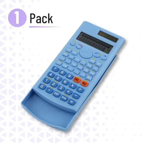 Mr. Pen Scientific Calculator, Blue | Fraction and Statistics Calculator for School, College and High School - 2