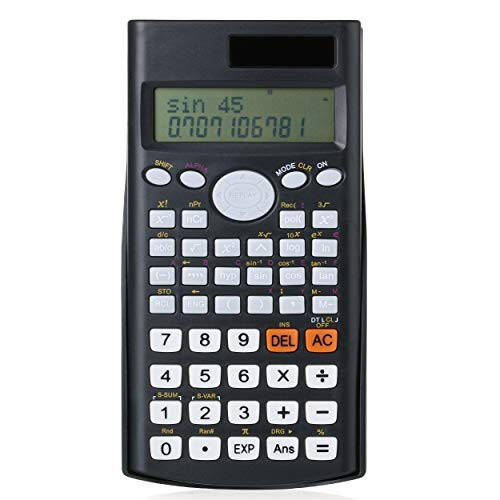 Mr. Pen- Scientific Calculator, Solar Power, 2 Line Calculator, Calculator for School, Fraction Calculator, Calculator Scientific, Statistics Calculators, College Calculators, High School Calculator - 1