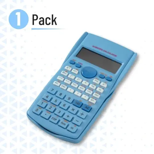 Mr. Pen- Scientific Calculators, Blue, 2 Line Display, Fraction and Statistics Calculator for School, College and High School - 2