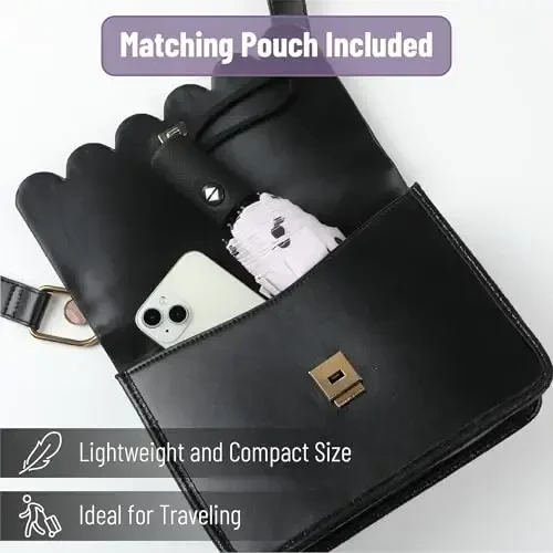 Mr. Pen- Shamolga chidamli sayohat soyaboni, Polka nuqtalari, yomg'ir uchun avtomatik soyabonlar - 6