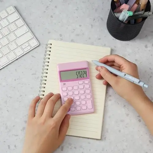 Mr. Pen- Standard Function Calculator, 12Digits, Purple, Small, Pocket Calculator, Basic Office Calculators - 6