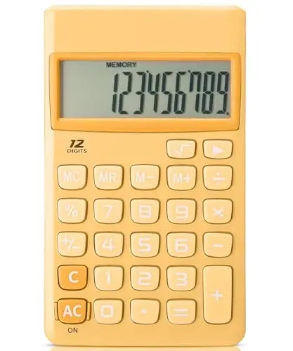 Mr. Pen- Standard Function Calculator, 12 Digits, Small Calculator, Orange - 1