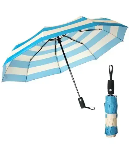 Mr. Pen- Windproof Travel Umbrella, Automatic Umbrellas for Rain, Compact - MODAZONE