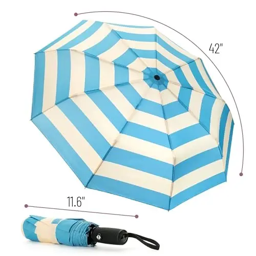 Mr. Pen- Windproof Travel Umbrella, Automatic Umbrellas for Rain, Compact - MR. (1)
