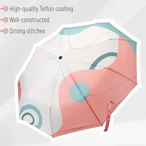 Mr. Pen- Windproof Travel Umbrella, Automatic Umbrellas for Rain, Compact Umbrella, Travel Umbrella Compact, Windproof Umbrella, Umbrellas for Rain Windproof, Portable Umbrella - 5