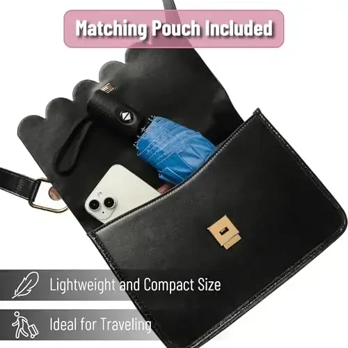 Mr. Pen- Windproof Travel Umbrella, Azure Blue, Automatic Umbrellas for Rain, Umbrellas for Rain Windproof, Portable Umbrella - 5