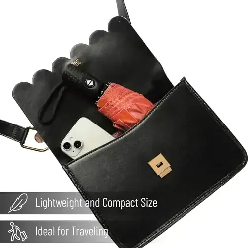 Mr. Pen- Windproof Travel Umbrella, Orange Red, Automatic Umbrellas for Rain, Compact Umbrella, Umbrellas for Rain Windproof - 6