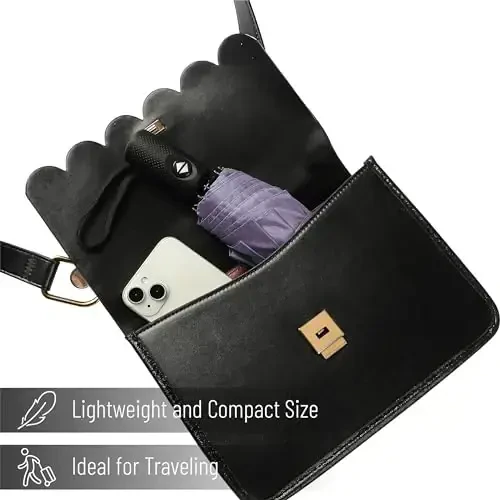 Mr. Pen- Windproof Travel Umbrella, Purple, Automatic Umbrellas for Rain Windproof - 7