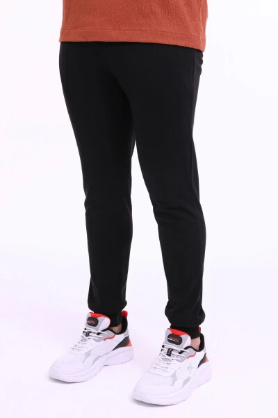 MR RJN226 JOGGER 4PR Qora Erkaklar uchun Sport Shimlari - KINETIX