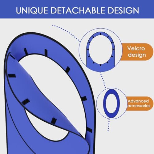MR's Large Pop Up Tennis Targets - 55'x25', w/Advanced Training Rings, Tennis Serve Training Aid, Pack of 2 - 3