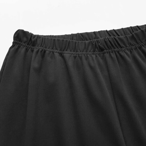 Mrat Women's zip Two Piece Outfits Casual Sweatsuits Solid Tracksuit Jogging Sweat Suits Jogger zip Hoodie Pants Set S-96 Black m - 3