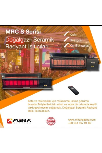 Mrc 12s Seramik Radiatsion Isitgich, Tabiiy Gaz, 12 квт - 3