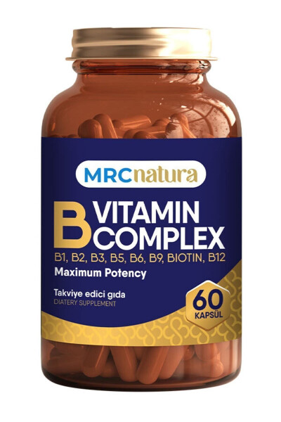 Mrc Natura B Vitamin Complex 60 Capsules - 10