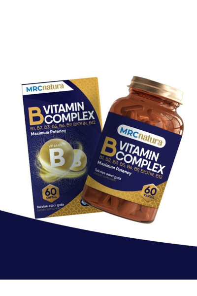 Mrc Natura B Vitamin Complex 60 Capsules - 12