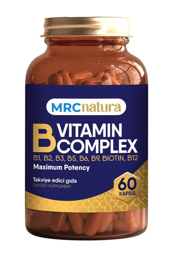 Mrc Natura B Vitamin Complex 60 Capsules - 17