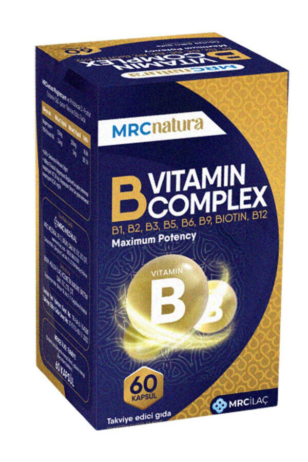 Mrc Natura B Vitamin Kompleksi 60 Kapsula - 16