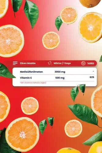 MSM & S vitamin C 30 Saşe - MORE THAN (1)