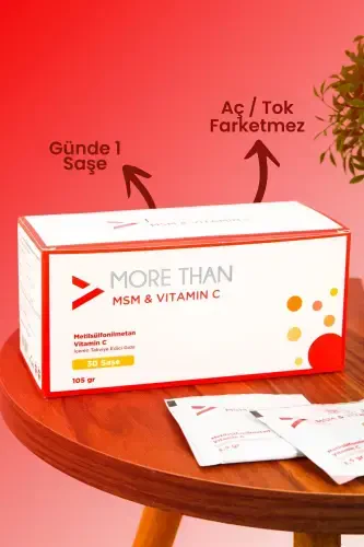 MSM & S vitamin C 30 Saşe - 3