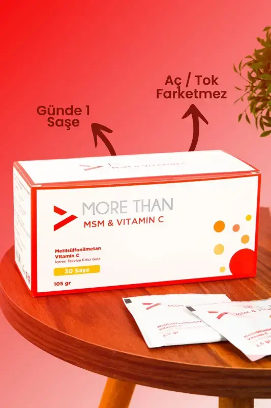 MSM & S vitamin C 30 Saşe - 3