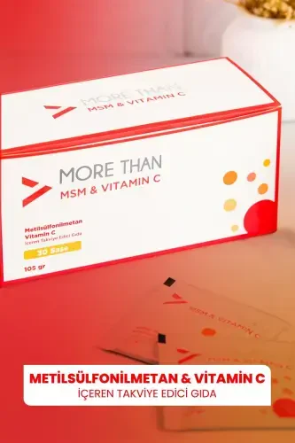 MSM & S vitamin C 30 Saşe - 4
