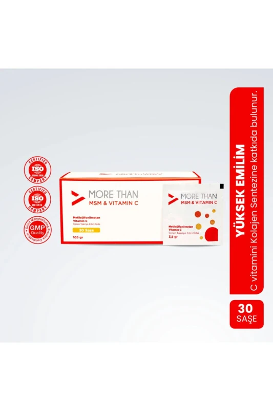 MSM & Vitamin C 30 Sachets - MORE THAN