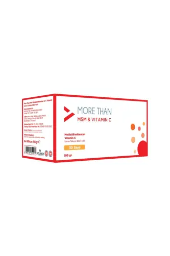 MSM & Vitamin C 30 Sachets - 1