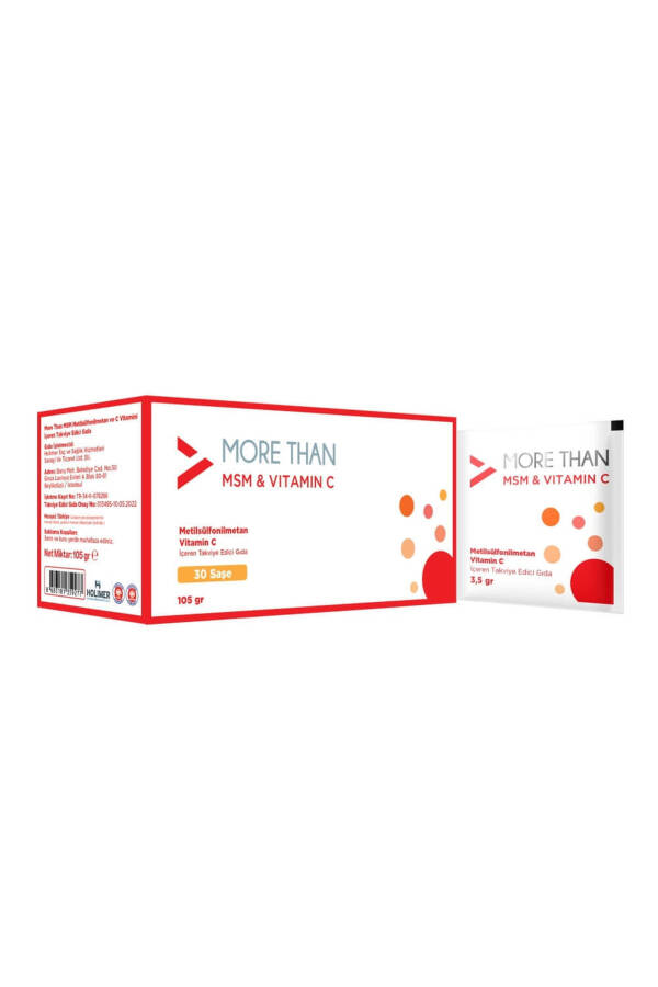 MSM & Vitamin C 30 Sachets - 1