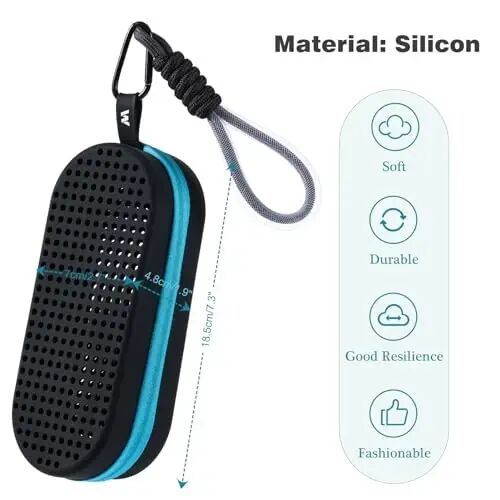 MSNATURALLY Swim Goggle Case For Swimming Goggles, Christmas Stocking Stuffers Gifts 2025, Silicone Cases with Drain Hole - MSNATURALLY (1)