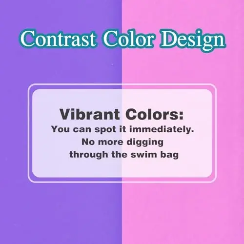 MSNATURALLY Swim Goggle Case For Swimming Goggles, Christmas Stocking Stuffers Gifts 2025, Silicone Cases with Drain Hole - 3